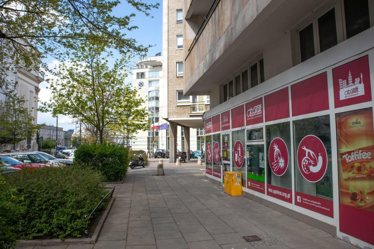 Warszawa, Centrum, Wiejska 15, Kamienica Daire Dış mekan fotoğraf