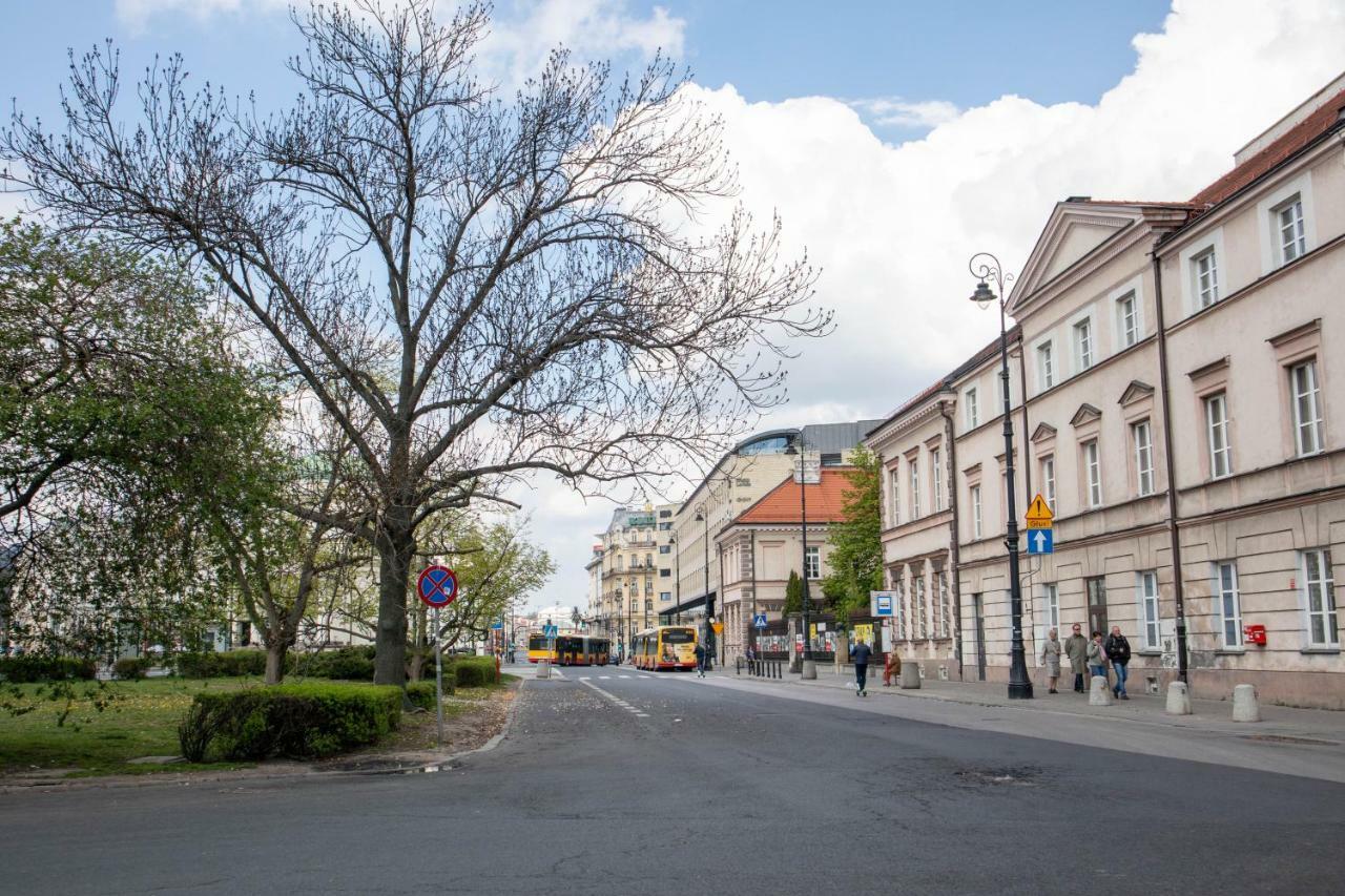 Warszawa, Centrum, Wiejska 15, Kamienica Daire Dış mekan fotoğraf
